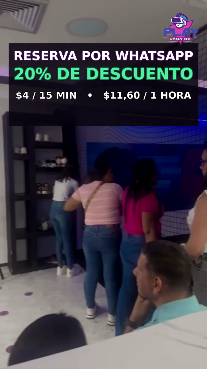 Jugador apuntando en un juego de disparos VR